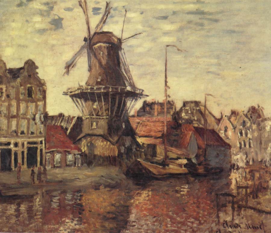 THe Windmill on the Onbekende Gracht